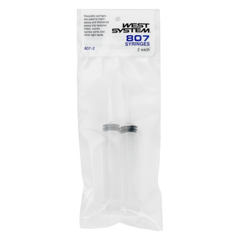 WEST SYSTEM 807-2 Epoxy Application Syringes - 2 count