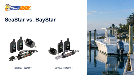 SeaStar vs. BayStar: SeaStar HK6400-4, BayStar HK4300-4.