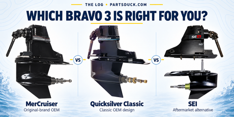 Bravo 3 Outdrives: MerCruiser vs. Quicksilver vs. SEI