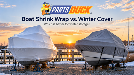 Boat shrink wrap vs winter cover for winter boat storage