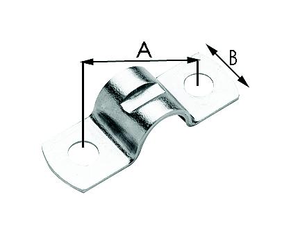 Dometic SeaStar 3300 Two-Hole Cable Clamp - 031509; component detail