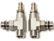 Dometic SeaStar ORB Steering Bleeder Tee Kit, 2-Pack - HF6002; component or family detail