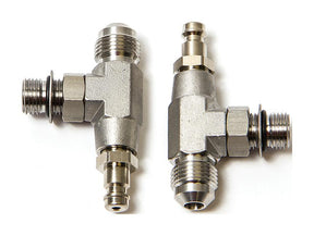 Dometic SeaStar ORB Hynautic Bleeder Tee Kit, 2-Pack - HF6003; component or family detail