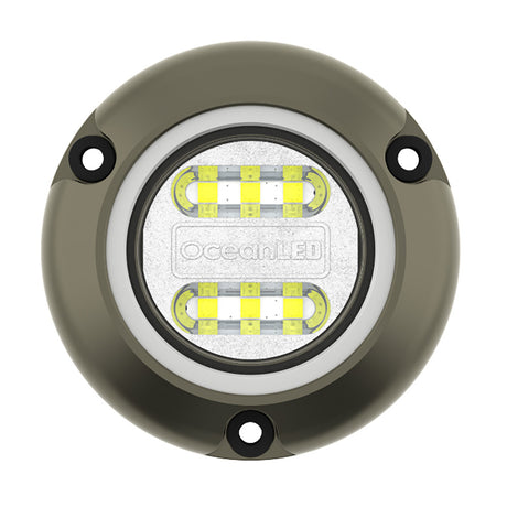 OceanLED SM1009W-TP — Sport Mini Underwater LED Lights, Ultra White, 2-Pack (one of two lights shown)