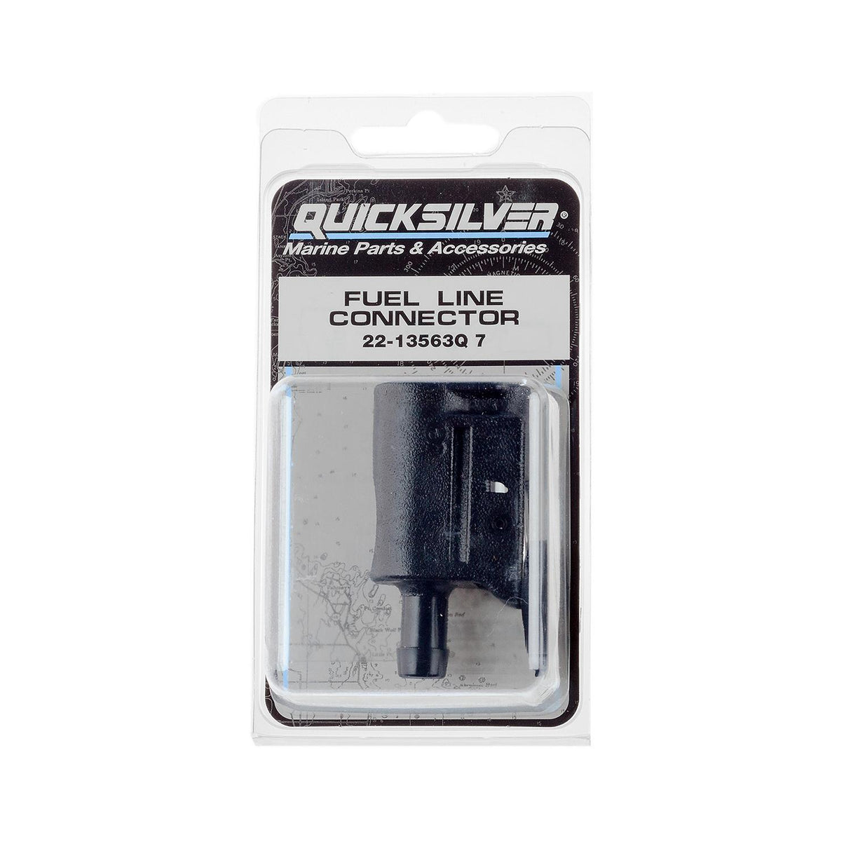 OEM Mercury / Quicksilver 13563Q7 Quick Disconnect Fuel Line Fitting