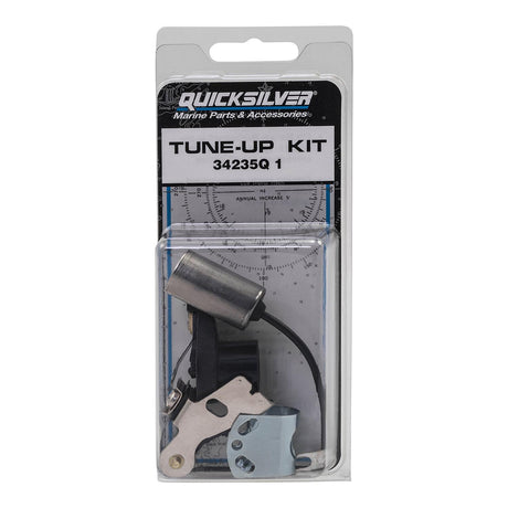 OEM Mercury / Quicksilver 34235Q1 Ignition Tune Up Kit for Marinized 4- and 6-Cylinder General Motors Engines w/ Delco Conventional Ignition Systems, 1-Pack