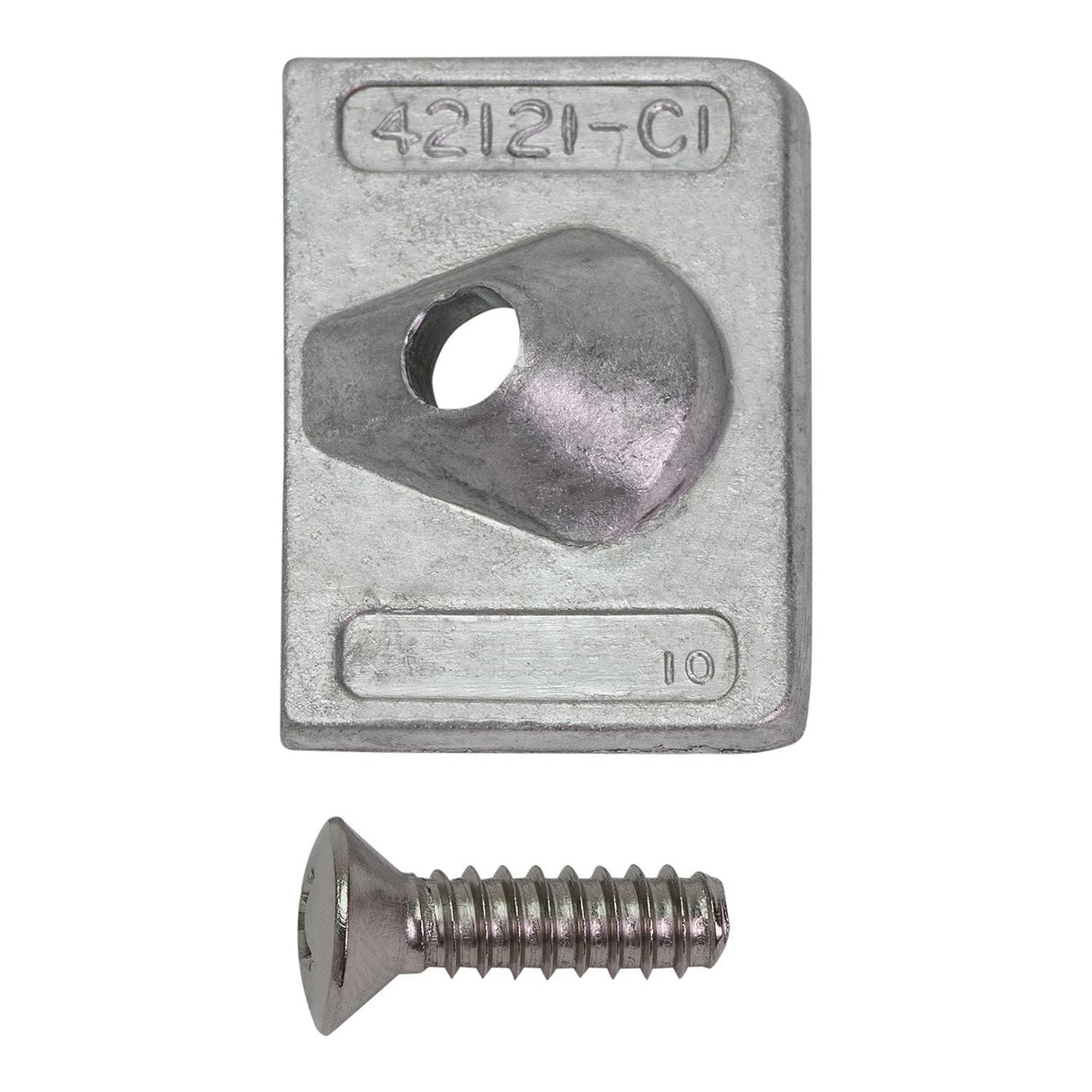 OEM Mercury / Quicksilver Aluminum Cavitation Plate Anode Kit 42121Q02