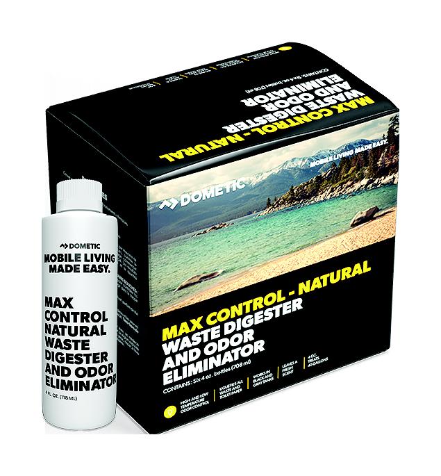 Dometic Max Control Natural Holding Tank Treatment, Six 4-Ounce Bottles - 9620000729