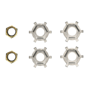 Quicksilver 52707Q1 Propeller Nut and Tab Washer Kit for Mercury/Mariner & MerCruiser - Pack of 2