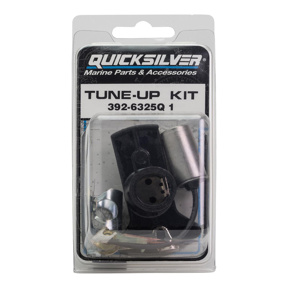 OEM Mercury / Quicksilver 6325Q1 Ignition Tune Up Kit for MerCruiser Sterndrive and Inboard Engines Made by Ford w/ Prestolite Conventional Ignition Systems, 1-Pack