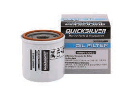 Quicksilver 8M6013852 Oil Filter for Johnson & Evinrude 9.9–15hp (1995–2001) — manufacturer catalog product photo