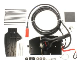 OEM Quicksilver 8M0178526 Gen I Side-Mount Control, No Power Trim, 15-Foot Harness for Mercury / Mariner — product photograph
