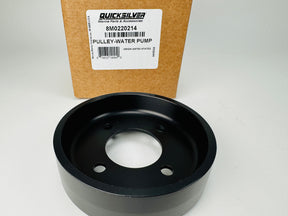 OEM Quicksilver MerCruiser 8.1L / 496 Circulating Water Pump Pulley – 8M0220214 — actual product and labeled manufacturer package