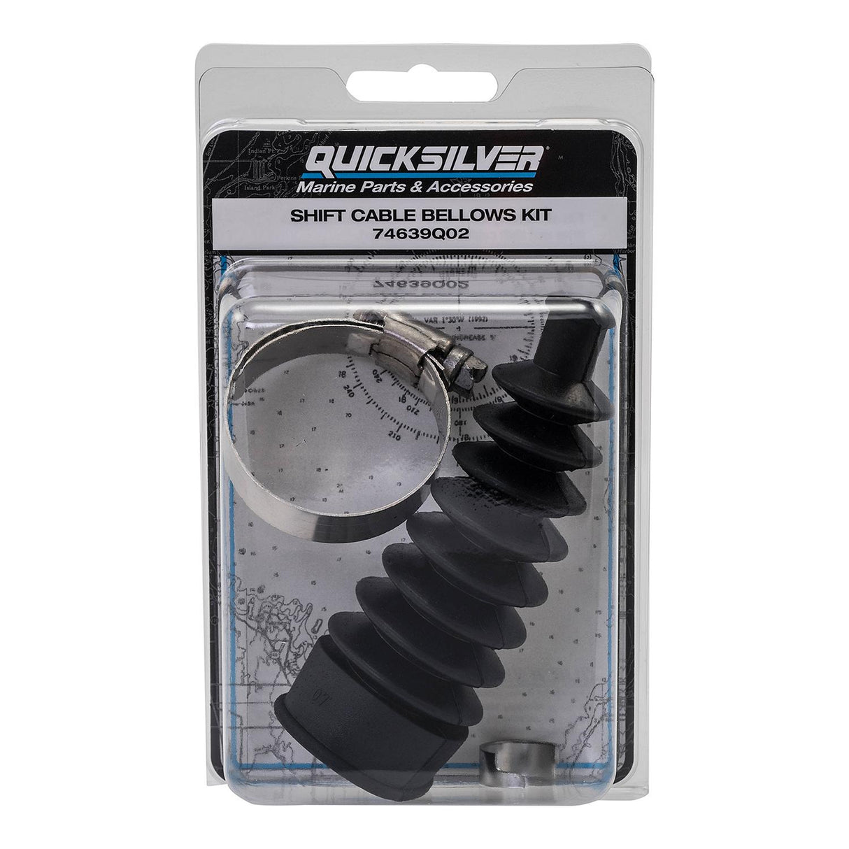 OEM Mercury / Quicksilver 74639Q02 Shift Cable Bellows for MerCruiser Sterndrives, 1 Set
