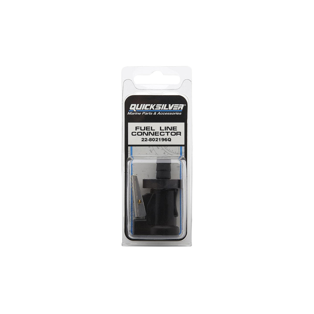 OEM Mercury / Quicksilver 802196Q Fuel Line Connector, Evinrude, Johnson, OMC, 5/16"