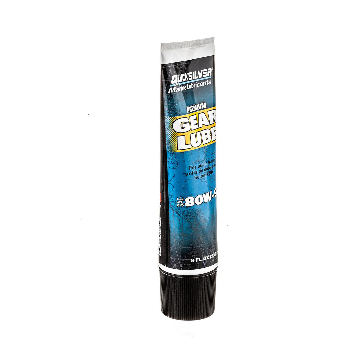 OEM Mercury / Quicksilver 80W-90 Premium Gear Lube, Marine Engine, 8 Oz. 802844Q02
