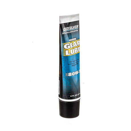 OEM Mercury / Quicksilver 80W-90 Premium Gear Lube, Marine Engine, 8 Oz. 802844Q02