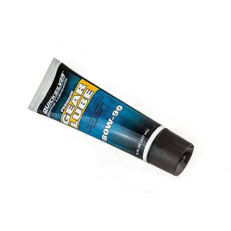 OEM Mercury / Quicksilver 80W-90 Premium Gear Lube, Marine Engine, 8 Oz. 802844Q02