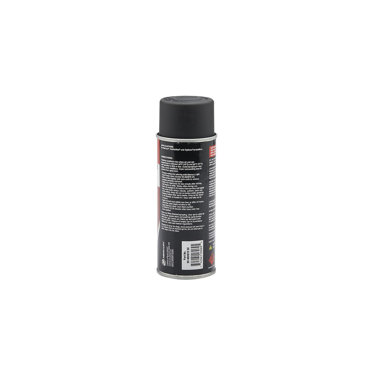 Mercury 80287850 EDP Propeller Black Satin Enamel Spray Paint - 12 oz Spray Can