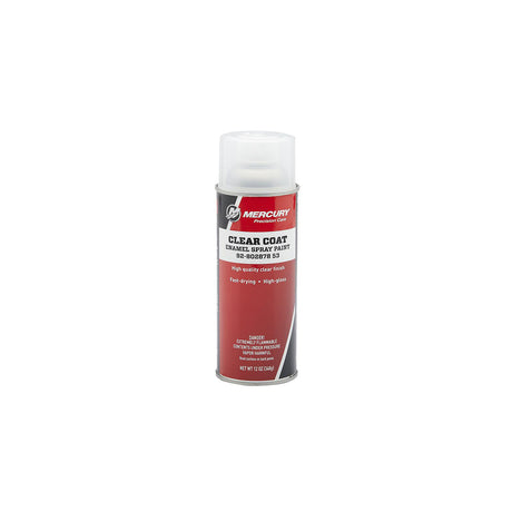 Mercury 80287853 Clear Coat Enamel Spray Paint - 12 oz Spray Can