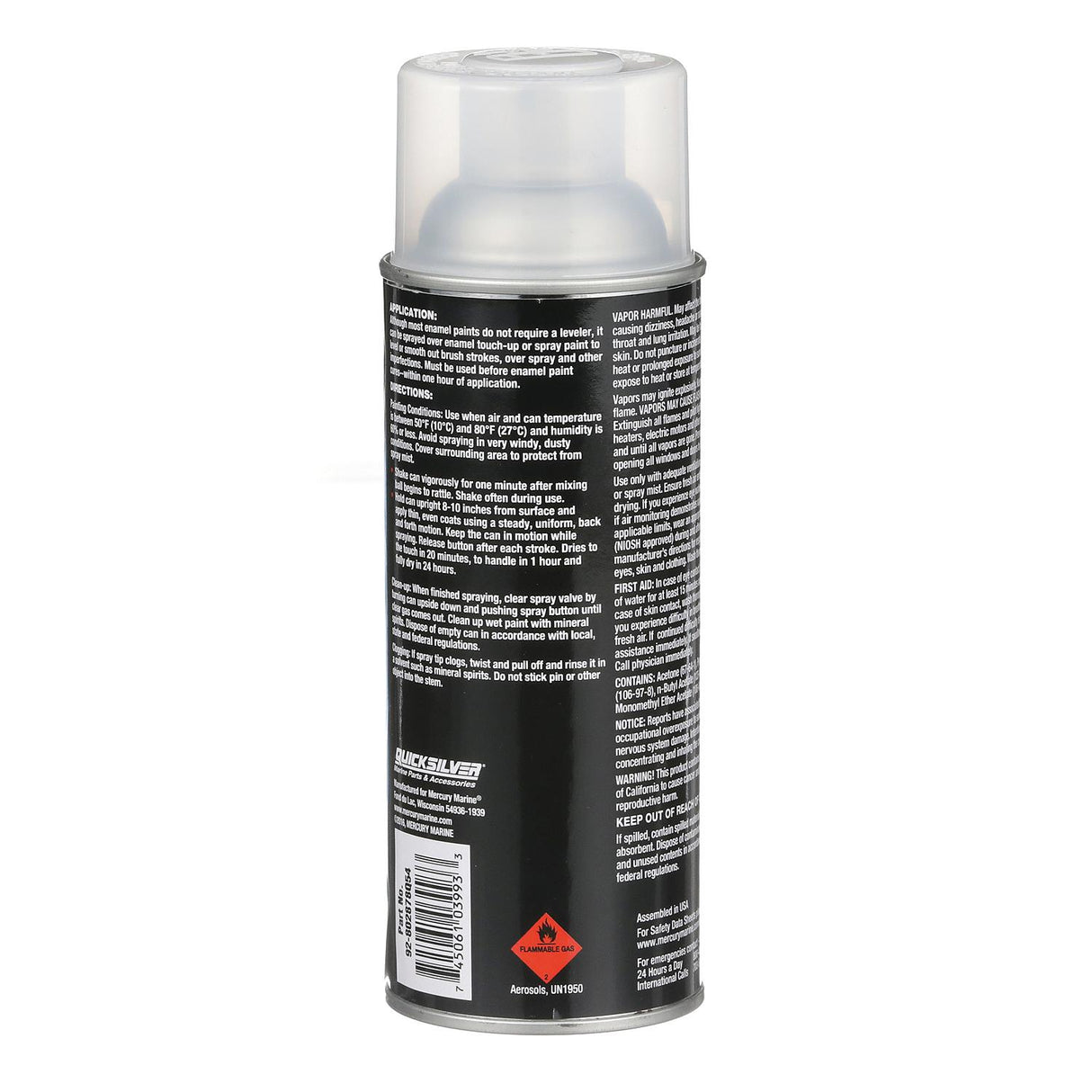 OEM Mercury / Quicksilver 802878Q54 Enamel Spray Paint Leveler
