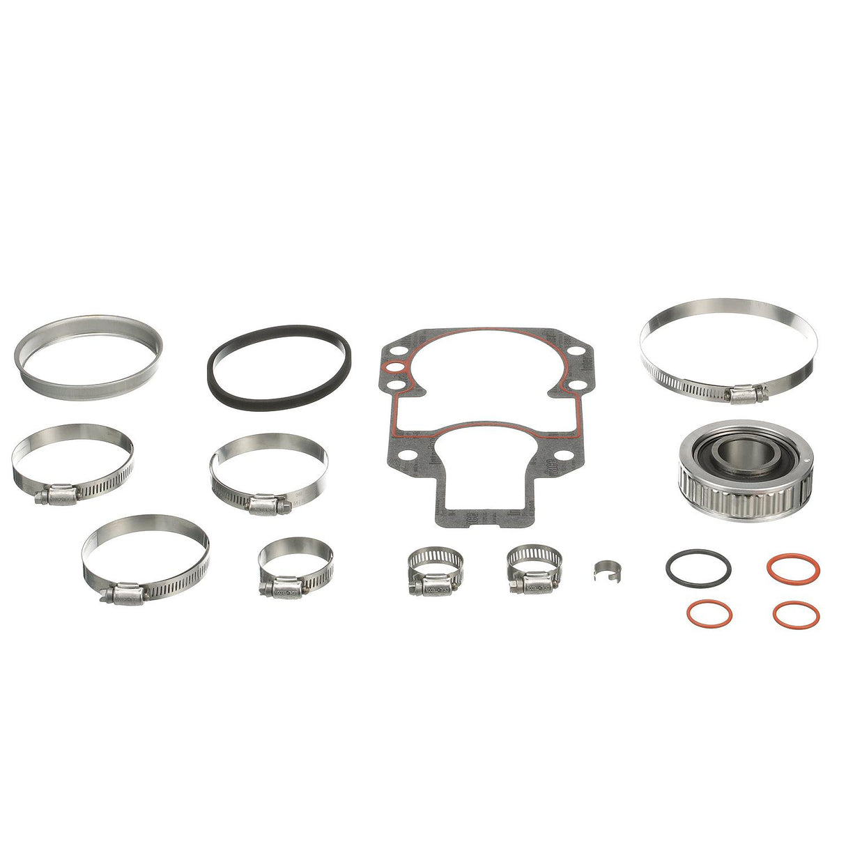OEM Mercury / Quicksilver 803099T1 Sterndrive Transom Seal Repair Kit for MerCruiser Alpha One, Gen II Sterndrives w/ Exhaust Bellows