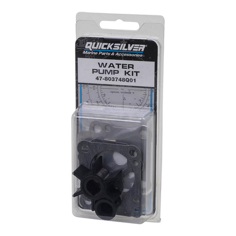 OEM Mercury / Quicksilver 803748Q01 Water Pump Impeller Repair Kit for Mercury and Mariner 8-9.9hp 4-Stroke Outboards