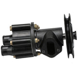 OEM Mercury / Quicksilver 807151A8 Sea Water Pump Housing for V8 MerCruiser Engines Made by General Motors w/ a V-Belt Pulley System for Engine Accessories and Mechanical Fuel Pumps