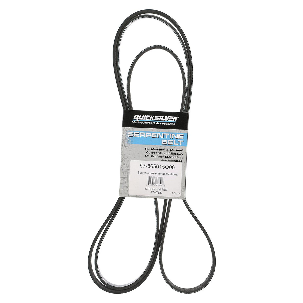 OEM Mercury / Quicksilver 807755Q04 Serpentine Belt, 2,240mm Long