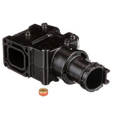 OEM Mercury / Quicksilver Exhaust Manifold Elbow 807988Q03 for V6 and V8 MerCruiser Sterndrive or Inboard Engines Made by General Motors with Center Rise Outlet Exhaust Manifold