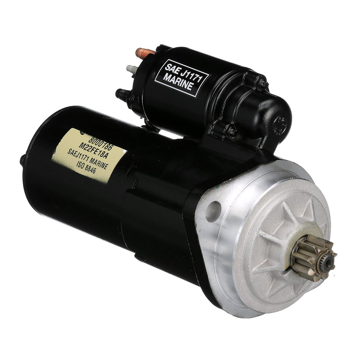 OEM Mercury / Quicksilver 808011A05 Starter Motor Assembly, Delco-Rear Entry Starter Motor Installations on Left-Hand Rotation MerCruiser Inboard Engines