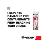 Mercury Inline Fuel Filter 816296K03 for Select Mercury and Mariner 8-15hp FourStroke Outboards