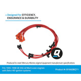 OEM Mercury / Quicksilver 816608Q71 Red Wire Spark Plug Wire Kit