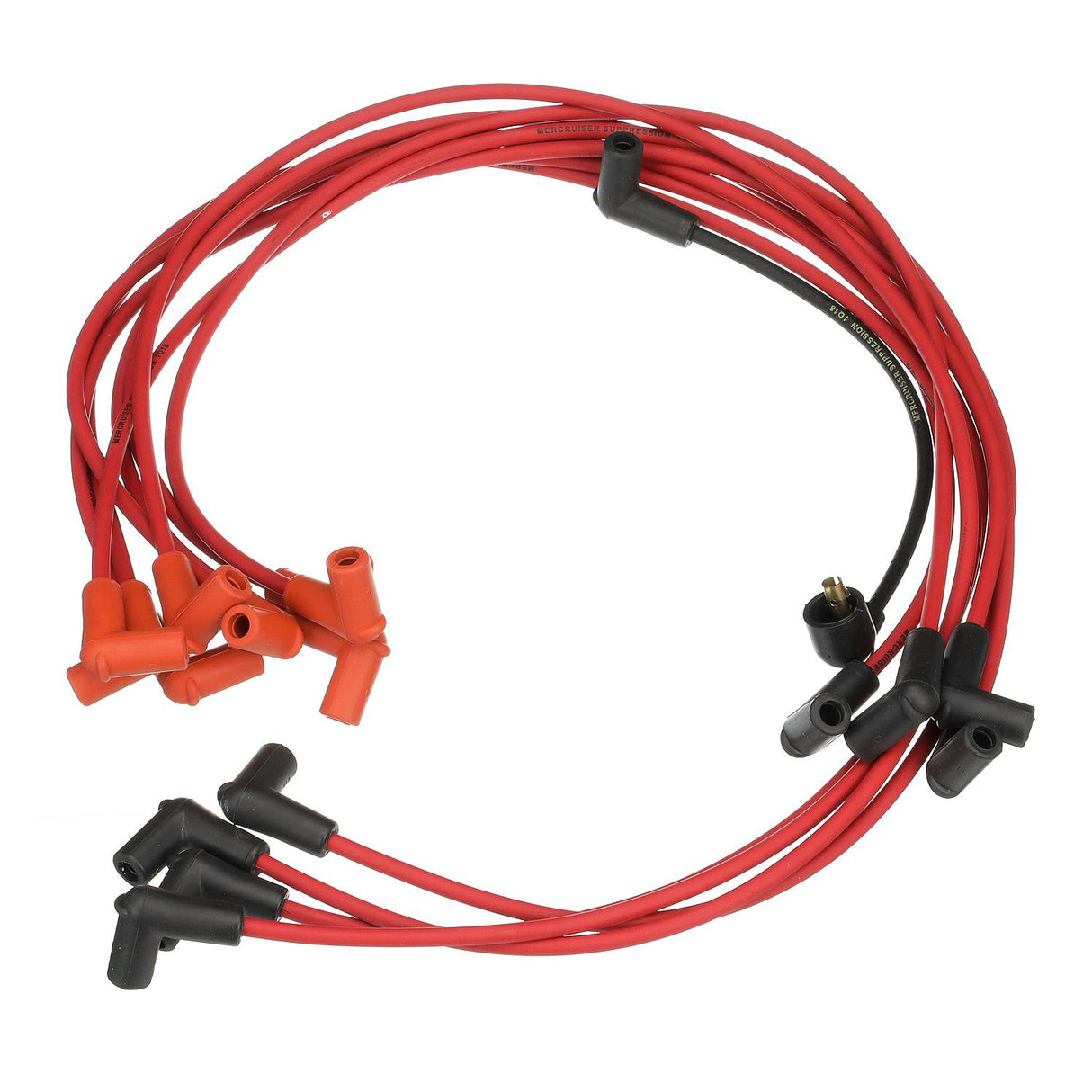 OEM Mercury / Quicksilver 816608Q61 Red Wire Spark Plug Wire Kit