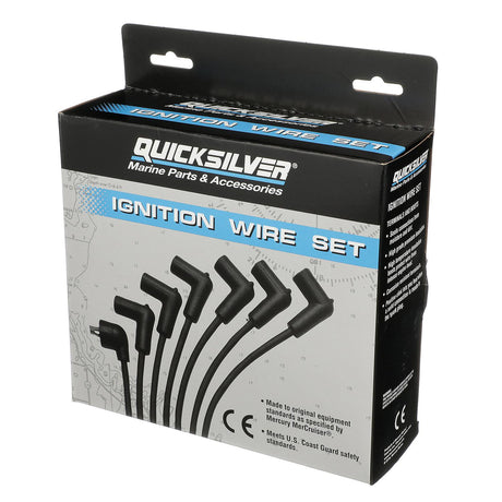 OEM Mercury / Quicksilver 816608Q68 Red Wire Spark Plug Wire Kit