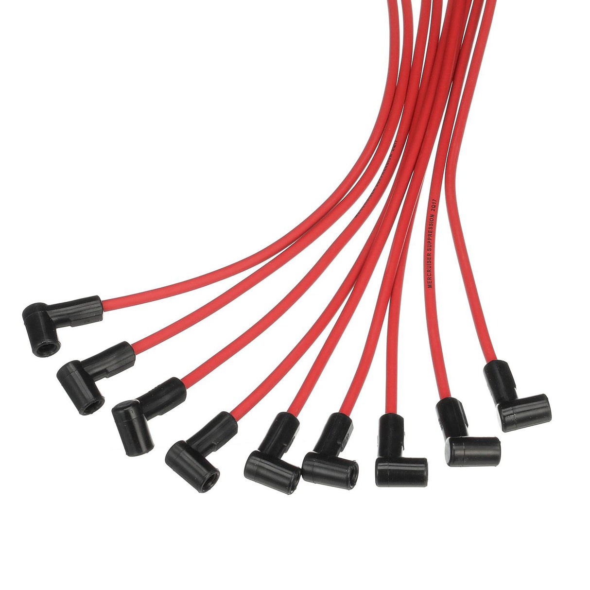 OEM Mercury / Quicksilver 816608Q71 Red Wire Spark Plug Wire Kit