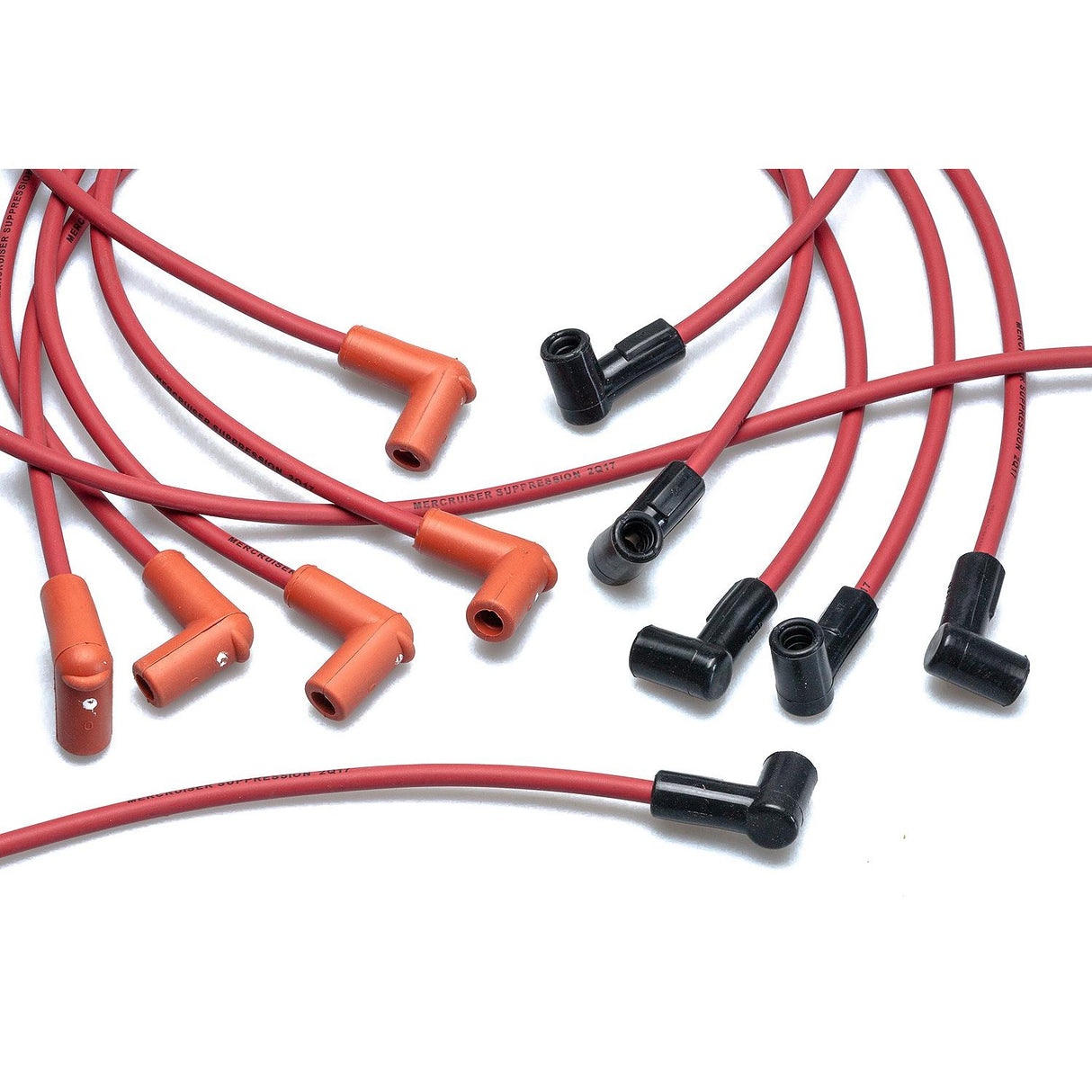 OEM Mercury / Quicksilver 816608Q82 Red Wire Spark Plug Wire Kit