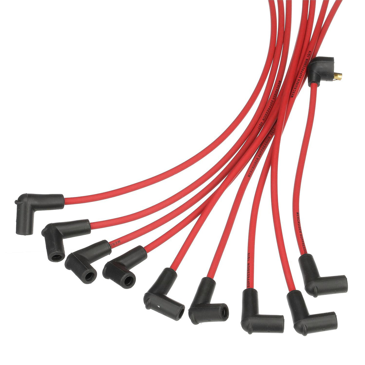 OEM Mercury / Quicksilver 816608Q83 Red Wire Spark Plug Wire Kit