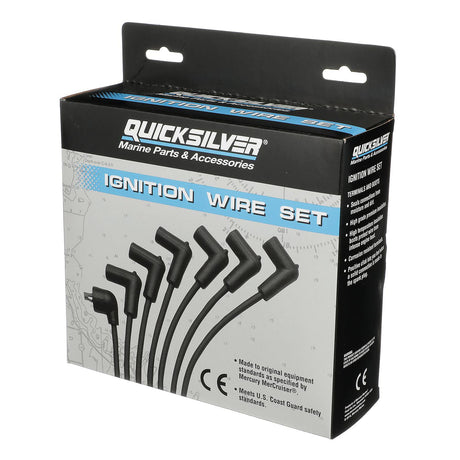 OEM Mercury / Quicksilver 816608Q83 Red Wire Spark Plug Wire Kit