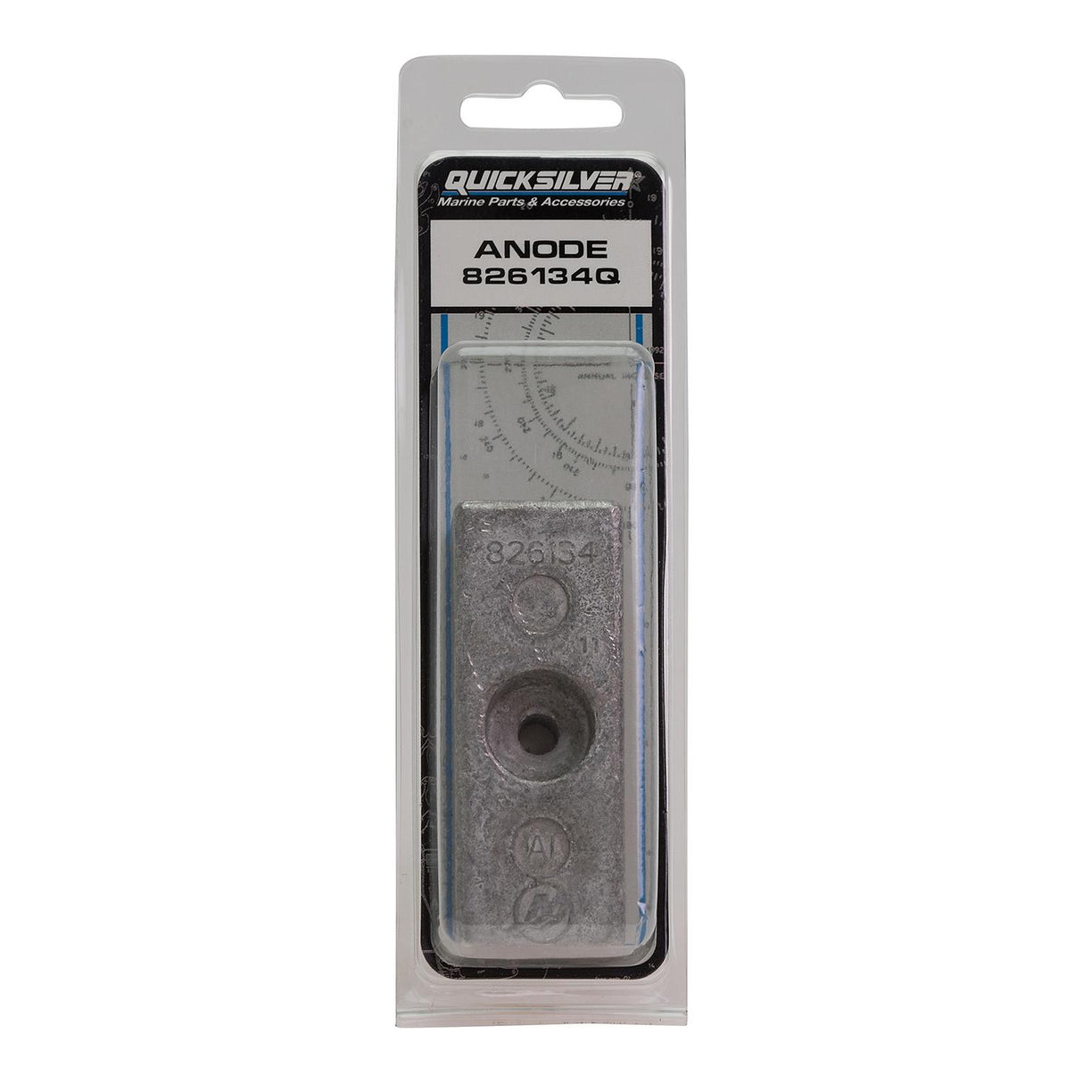 OEM Mercury / Quicksilver 826134Q Side Pocket Aluminum Anode Mercury Mariner and Force Outboards