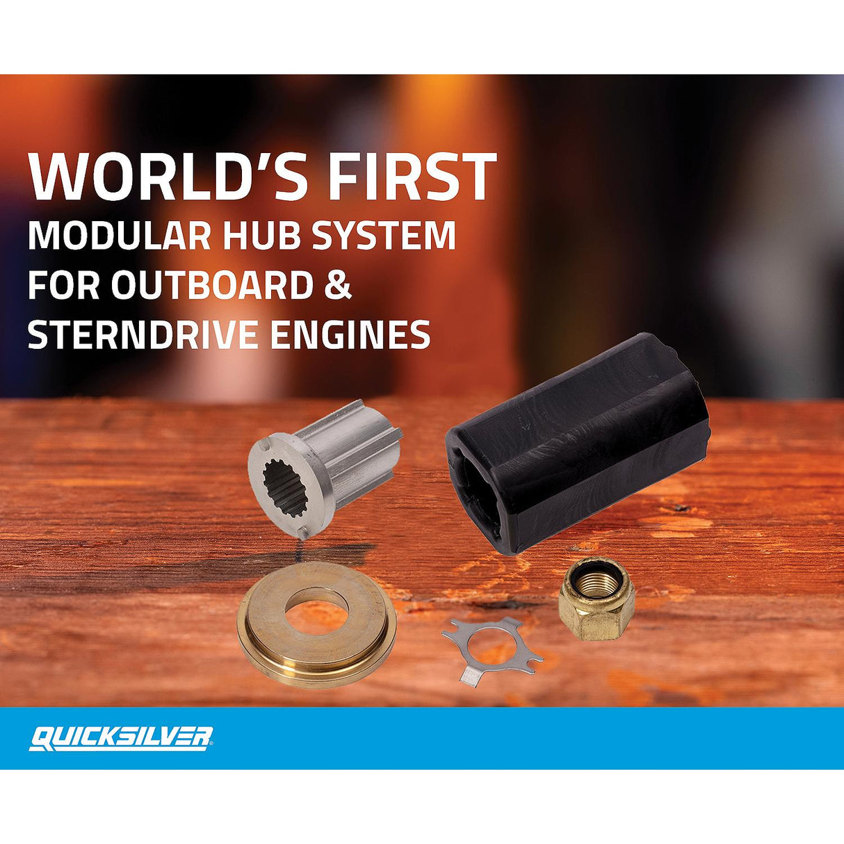 OEM Mercury / Quicksilver 835257Q1 Flo-Torq II Hub Kit-for Mercury/Mariner and MerCruiser Engines