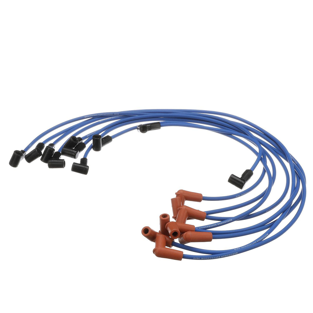 OEM Mercury / Quicksilver 847701Q17 Blue Wire Spark Plug Wire Kit