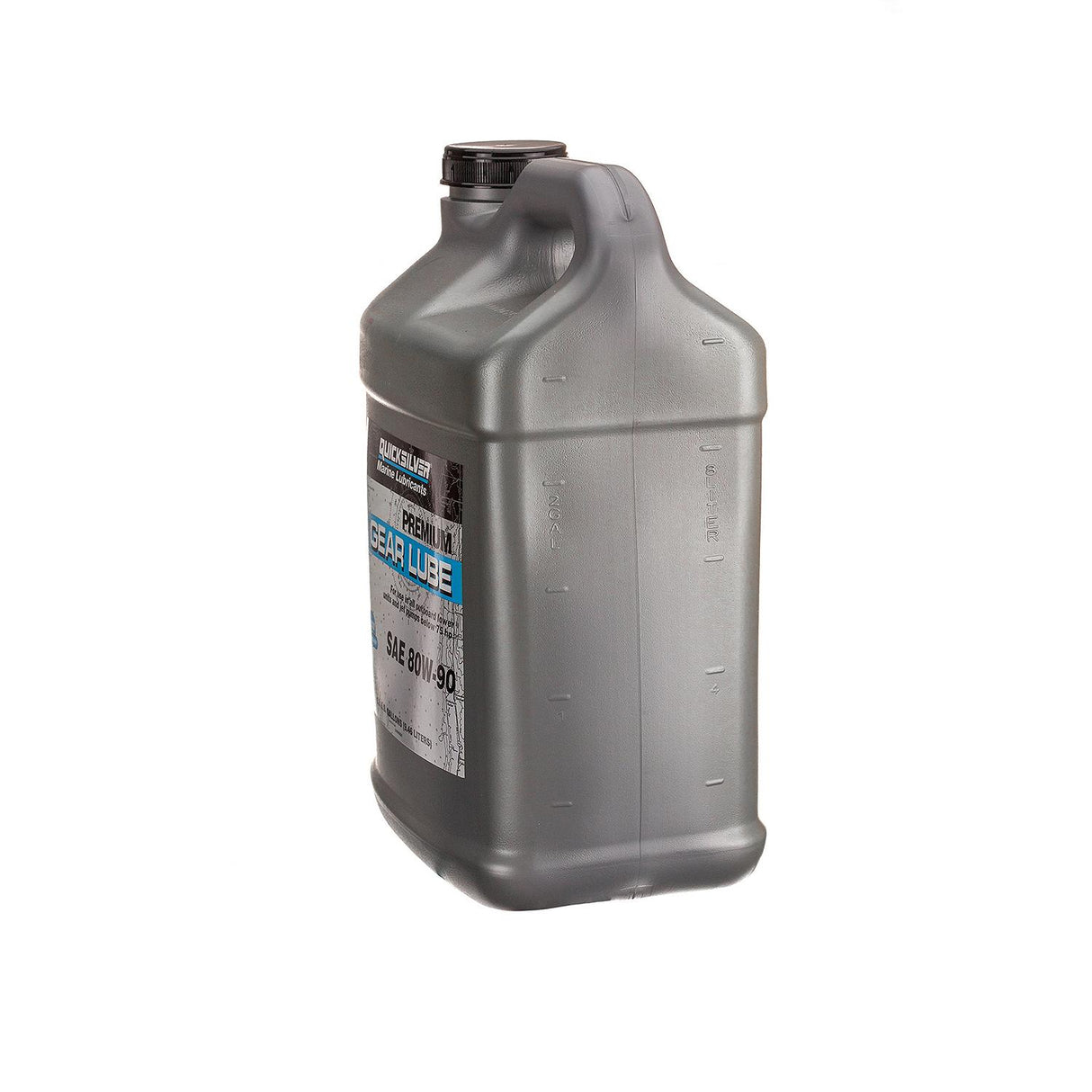 OEM Mercury / Quicksilver 80W-90 Premium Gear Lube, Marine Engine, 2.5 Gallon 858059Q01