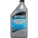 OEM Mercury / Quicksilver 858075Q01 Power Trim and Steering Fluid, 32 Oz. Bottle