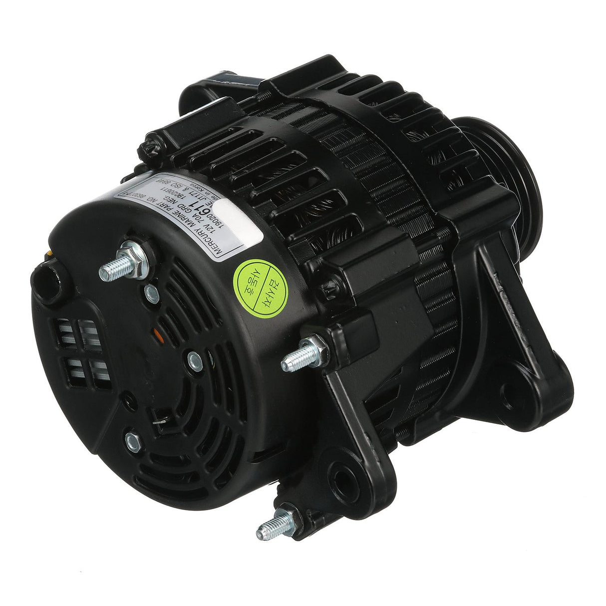 OEM Mercury / Quicksilver 863077T 65 Amp Alternator, Delco, Serpentine Belt for Various MerCruiser Engines and High Output Inboard Engines
