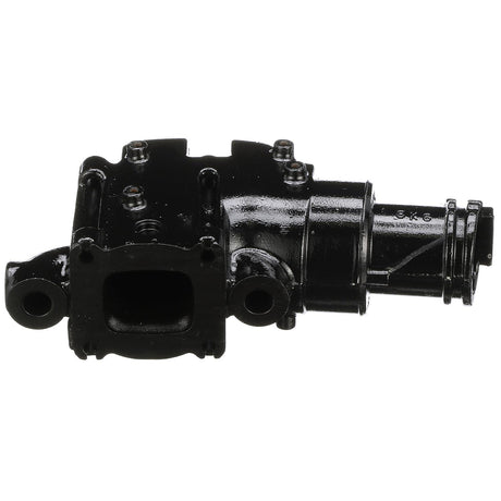 OEM Mercury / Quicksilver 864309T02 Exhaust Elbow, 4" w/ 7 Degree Down Angle, Dry Joint Exhaust, MerCruiser, V6 & V8