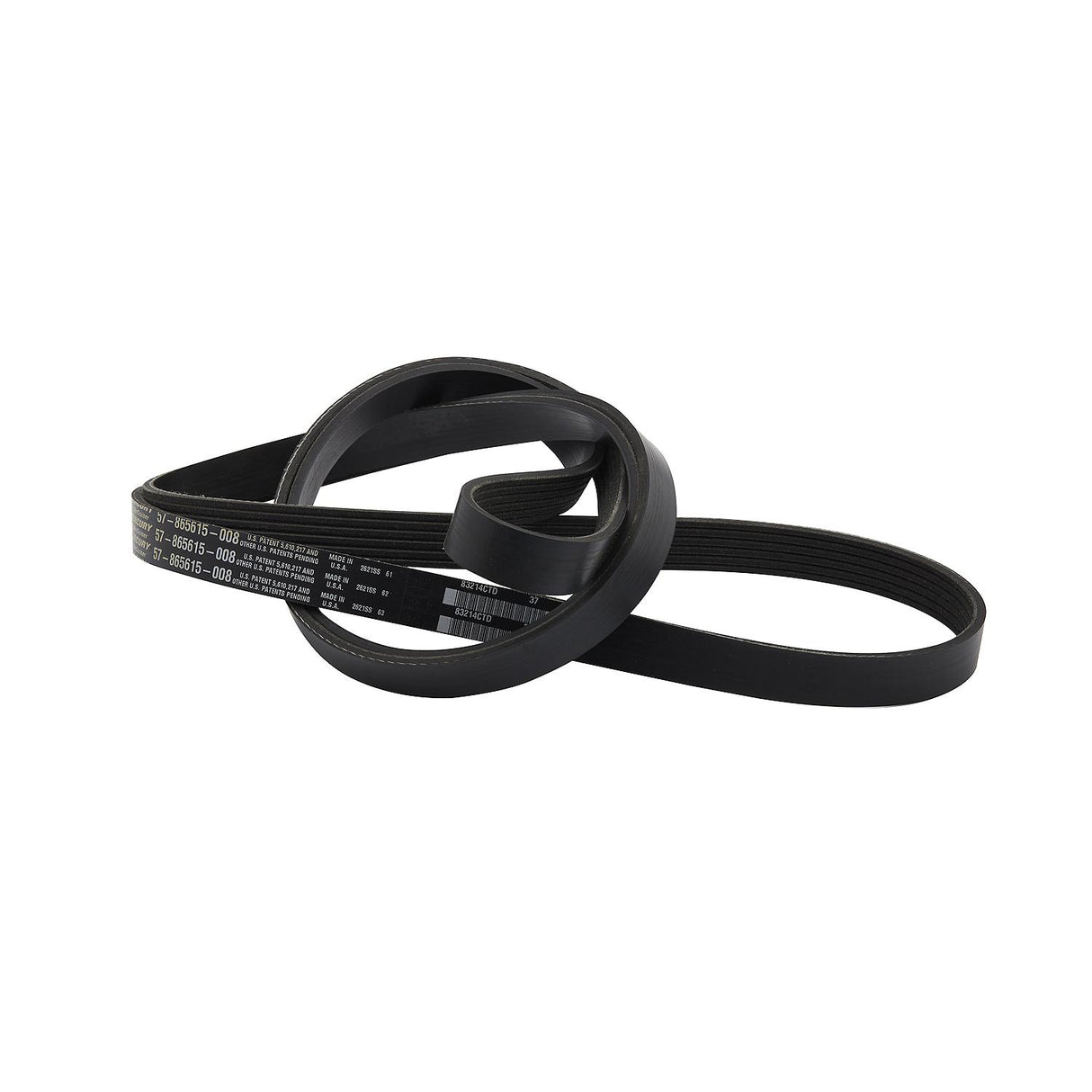 OEM Mercury / Quicksilver 865615Q08 Serpentine Belt, MerCruiser, 1999-2002 V6 & V8 Bravo