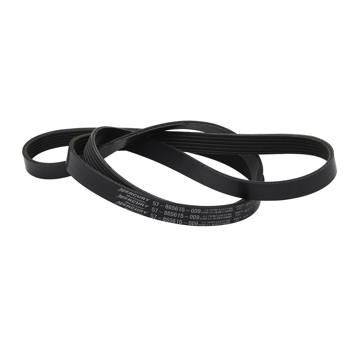 OEM Mercury / Quicksilver 865615Q09 Serpentine Belt, MerCruiser, V6 & V8 Alpha Engines