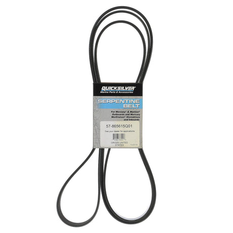 OEM Mercury / Quicksilver 865615Q01 Serpentine Belt, 2,830mm Long for MerCruiser 496 Magnum Engines
