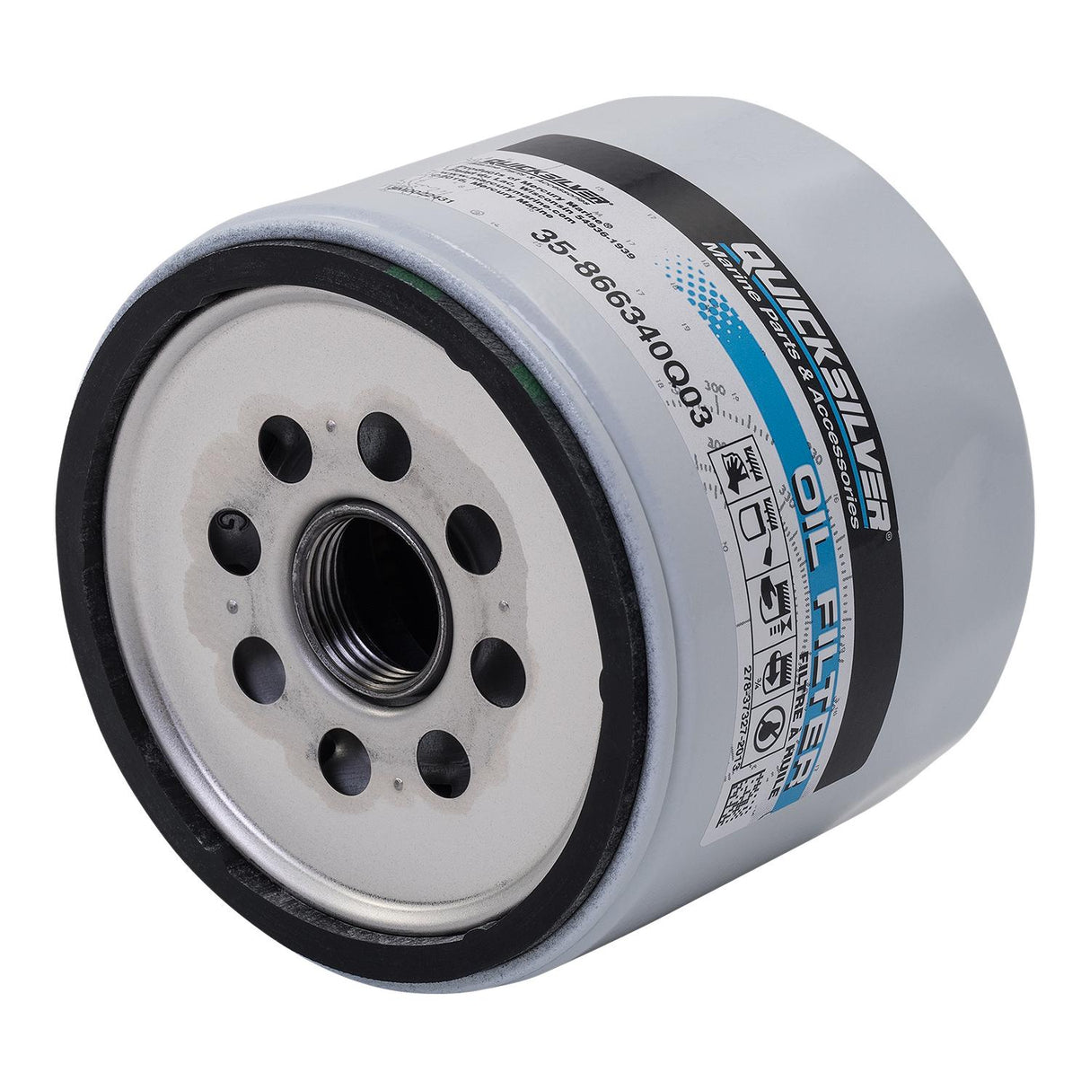 OEM Mercury / Quicksilver 866340Q03 Oil Filter for MerCruiser Sterndrive and Inboard Engines